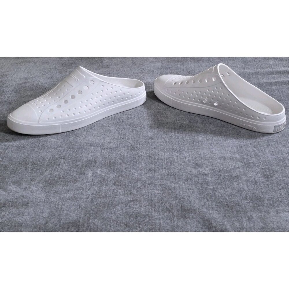 Native Jefferson Sugarlite Clogs Slip On Shoes Mens US 8 Women US 10 White Beach - Picture 5 of 16
